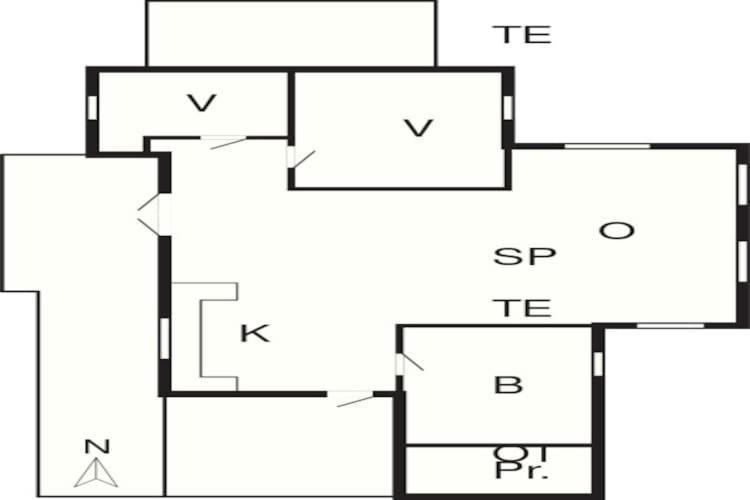 4 Person Holiday Home In R M Romo Kirkeby Luaran gambar